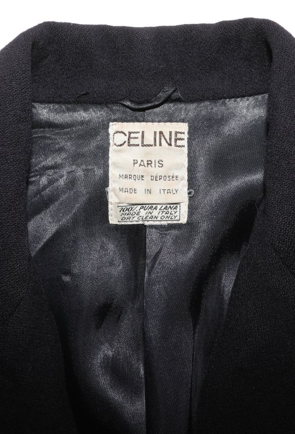 Céline Vintage Vicuña Wool Coat - 6 Céline Vintage Vicuña Wool Coat - 6