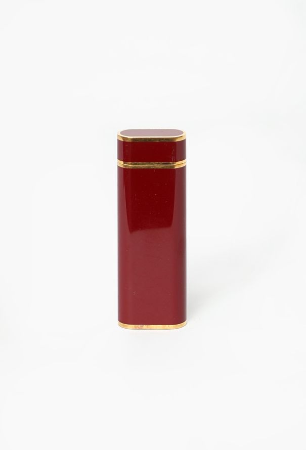 Cartier Vintage Bordeaux Lacquered Lighter - 5