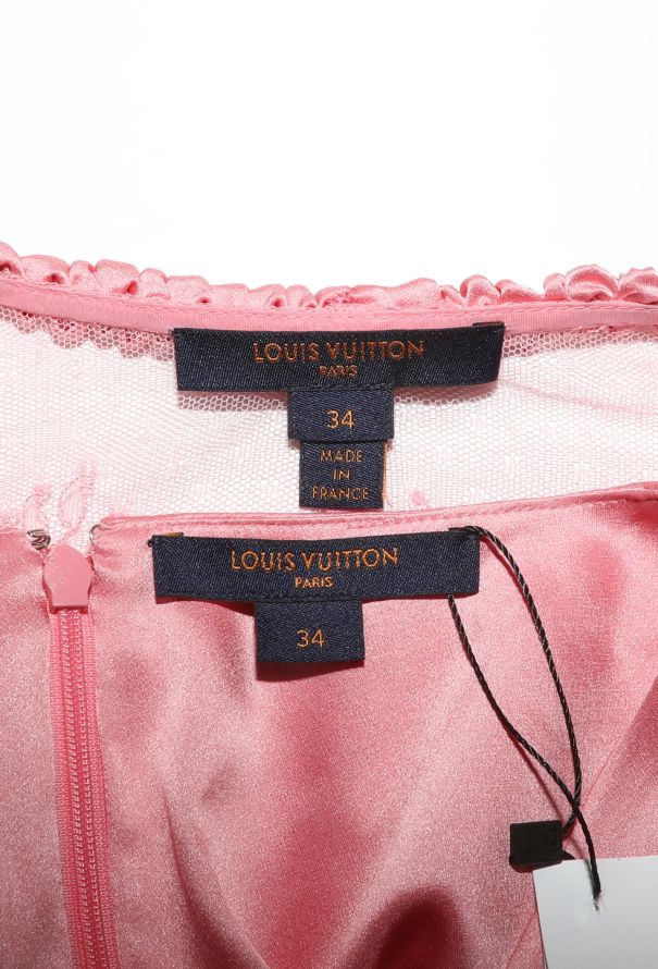 Louis Vuitton Resort 2018 Raschelle Lace Chainlink Gown - 7