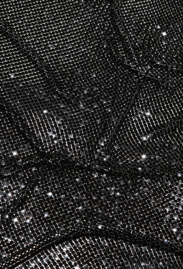 Paco Rabanne 2019 Draped Metallic Mesh Dress - 8 Paco Rabanne 2019 Draped Metallic Mesh Dress - 8