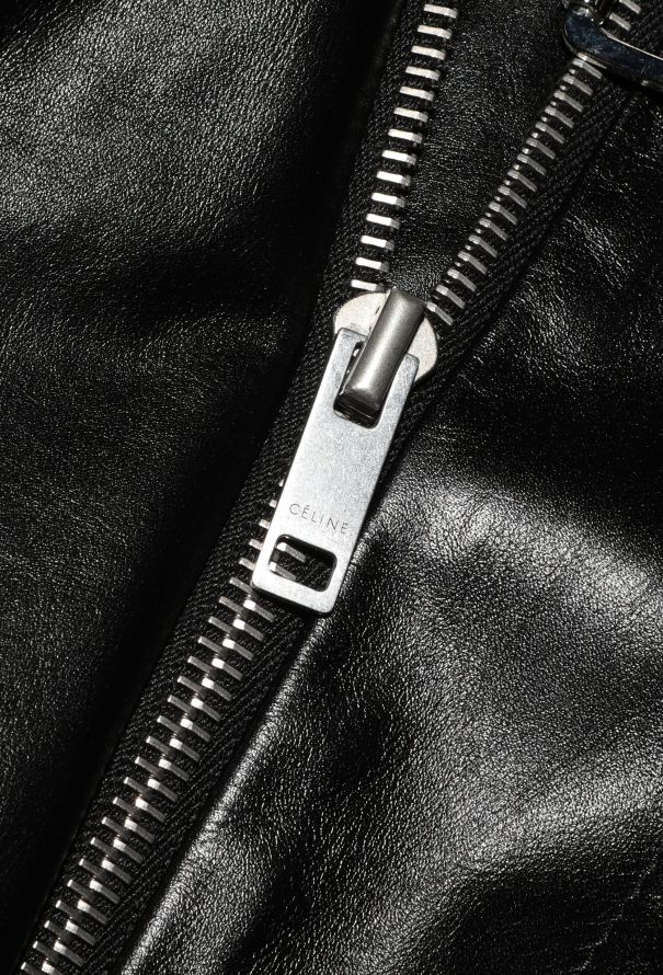 Céline 2018 Hooded Leather Parka - 7