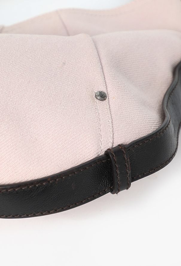 Saint Laurent Early 2000s Denim Mombasa Bag - 8