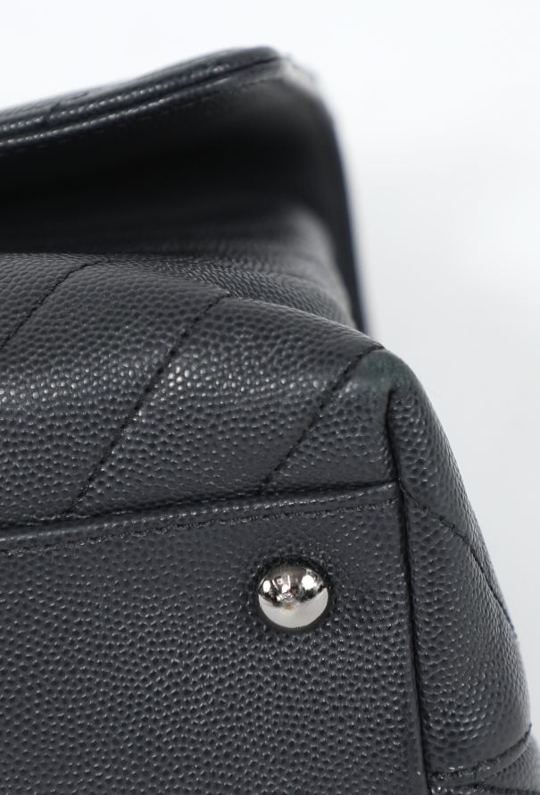 Chanel Coco Chevron Top Handle Bag - 9