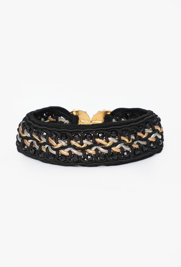 Passmenterie Belt attributed to YSL Couture, 1985 - 4