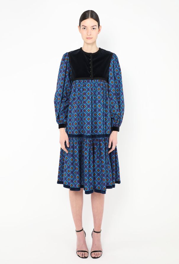 Saint Laurent Collector F/W 1977 Russian Smock Dress - 1