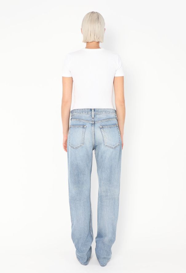 Balenciaga S/S 2018 Washed Denim Jeans - 5