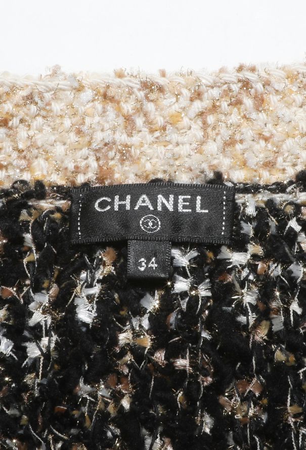 Chanel Paris-Egypt Lurex Tweed Cardigan, 2019 - 6