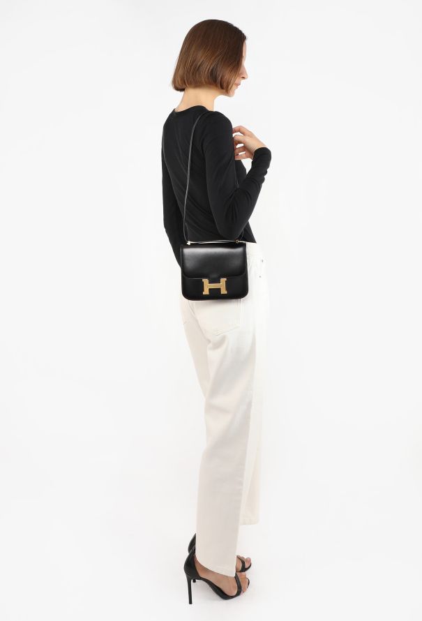 Hermès Black Mini Box Constance 18, 1995 - 5