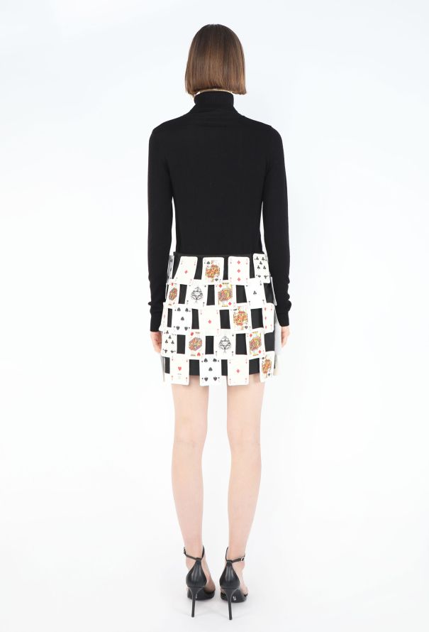 Moschino 1995 Playing Cards Skirt - 6