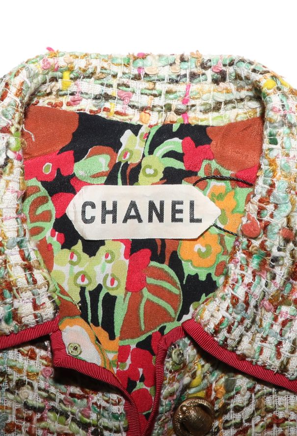 Chanel Early '70s Haute Couture Tweed Ensemble - 11