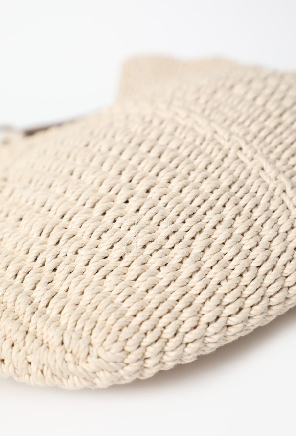 Saint Laurent Rare 2000s Woven Rope Mombasa Bag - 11