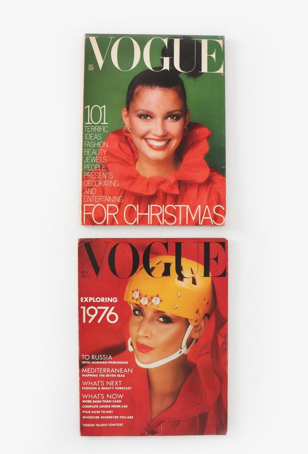 VOGUE UK 1976 Bailey & Parkinson Cover Set - 1