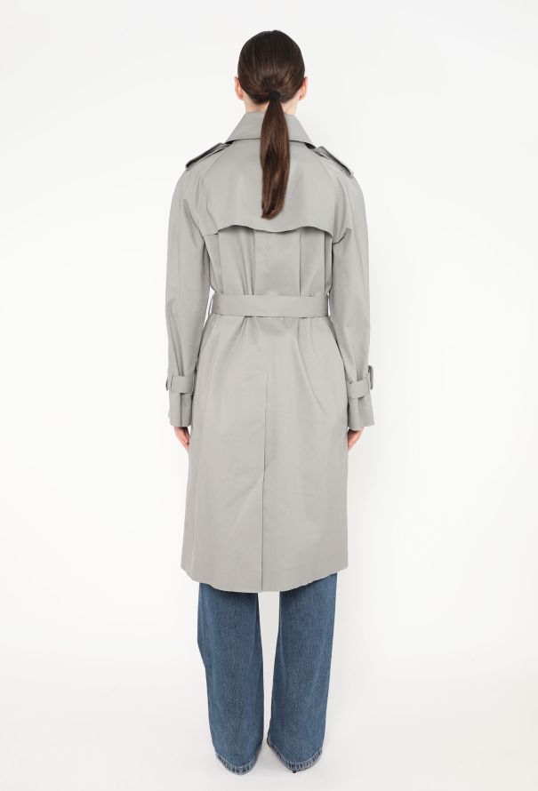 Balenciaga Belted Mackintosh Trench Coat - 6 Balenciaga Belted Mackintosh Trench Coat - 6
