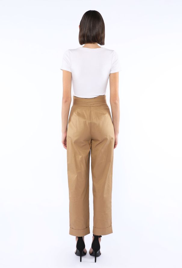 Saint Laurent Belted Pleated Trousers, 2025 - 4