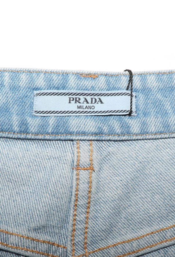 Prada 2024 Denim Bermuda Shorts - 6