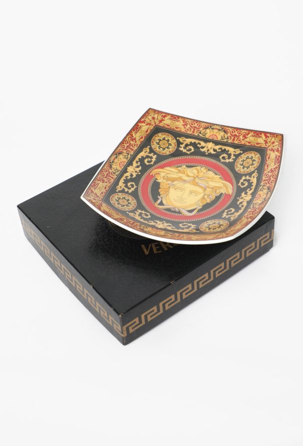 Gianni Versace '90s Rosenthal x Versace Medusa Vide Poche - 1