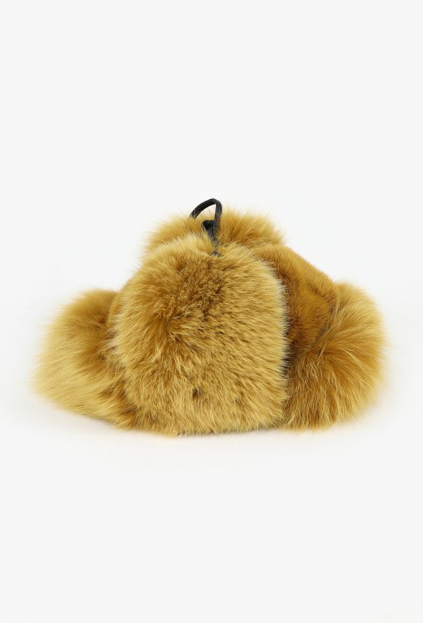 Fox Fur Aviator Hat - 3