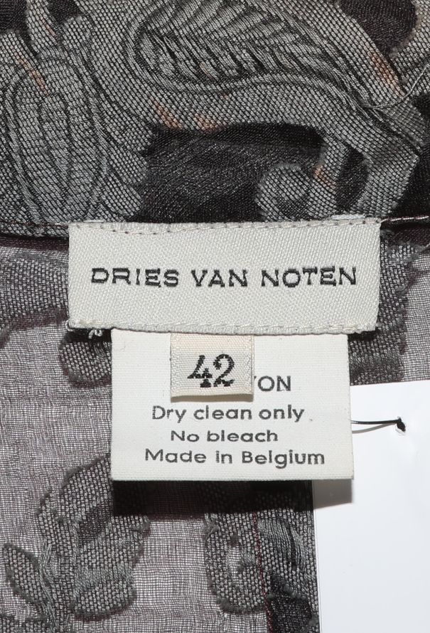 Dries Van Noten Brocade Paisley Tunic, Late 1990s - 5