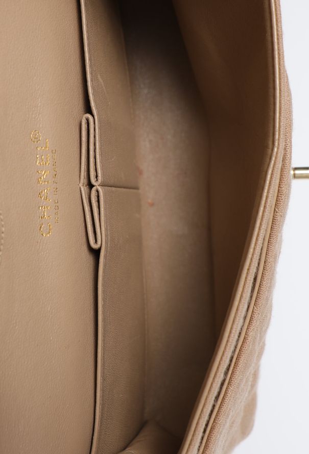 Chanel Vintage Jersey Medium Timeless Bag - 11