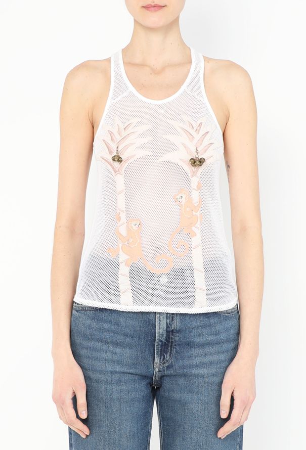 Chloé Rare S/S 2002 Mesh Tank Top - 1