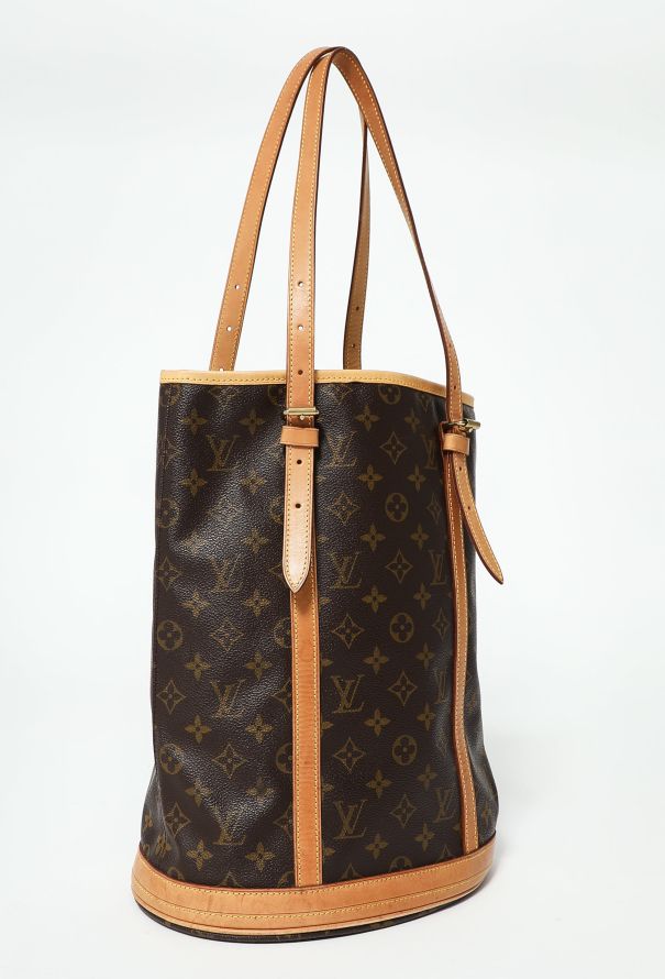 Louis Vuitton Bucket GM 27 Monogram Shoulder Bag Bucket Purse LV