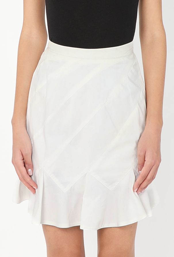 Alaïa S/S 1992 Ruffled Fluted Skirt - 4