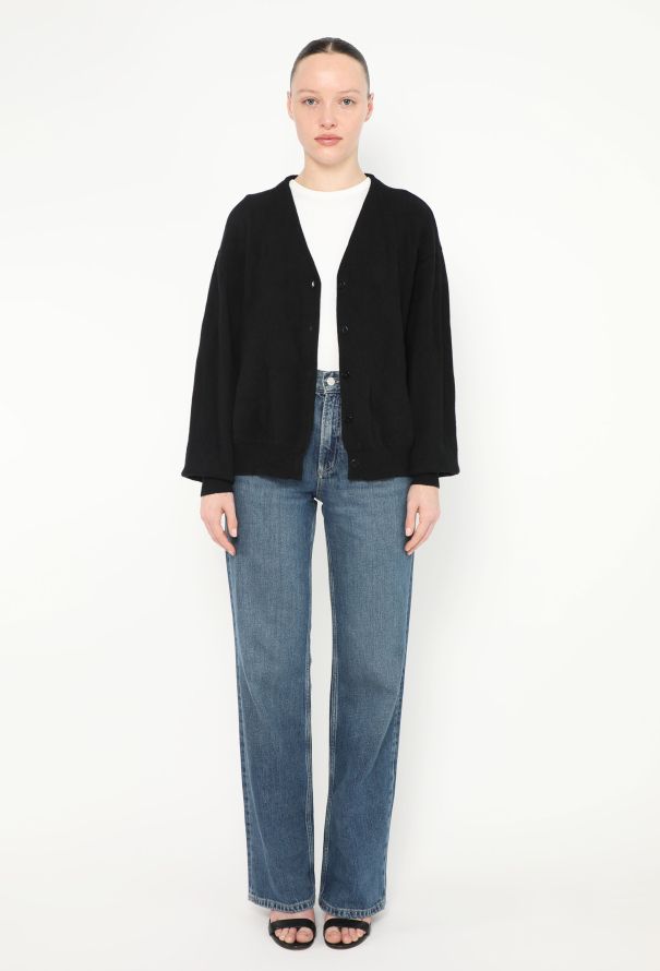 The Row Nesta Merino Cashmere Cardigan - 2 The Row Nesta Merino Cashmere Cardigan - 2