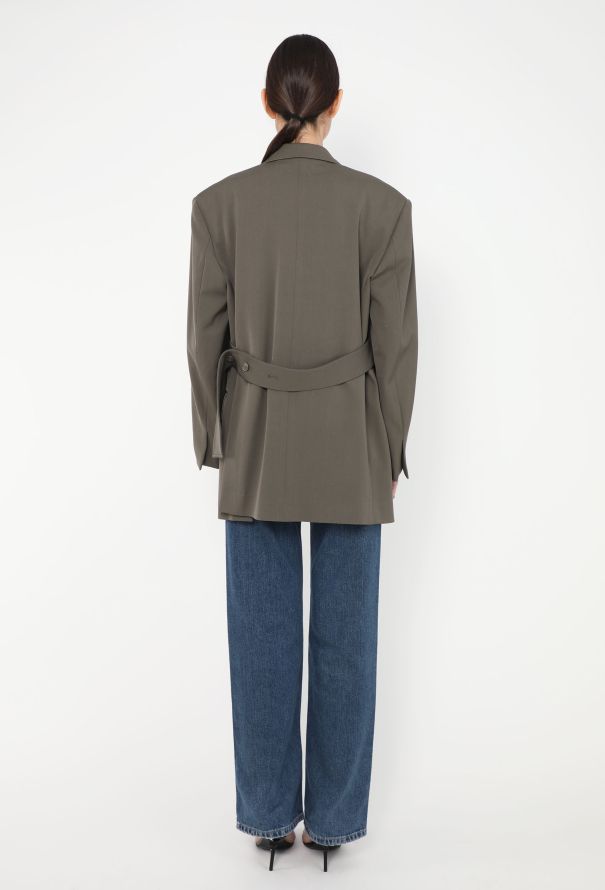 Céline S/S 2018 Belted Back Blazer - 6 Céline S/S 2018 Belted Back Blazer - 6