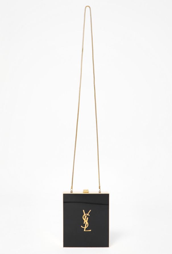 Saint Laurent 2022 Tuxedo Box Clutch - 1