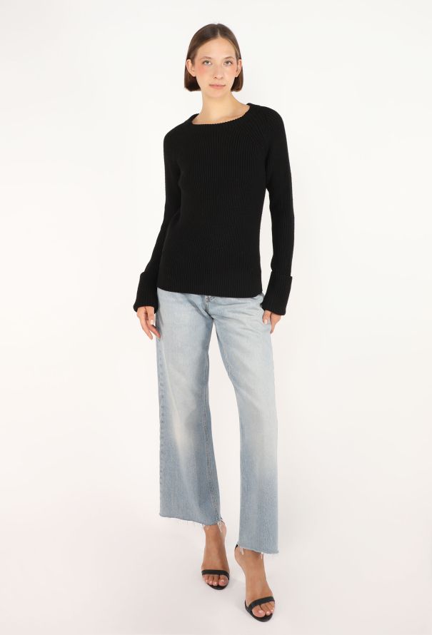 The Row Wool Ribbed Knit Jumper - 3