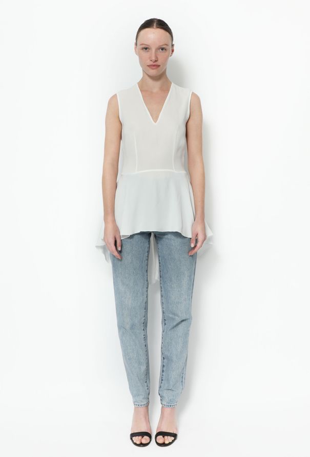 Alexander McQueen Peplum Crêpe Tunic - 3 Alexander McQueen Peplum Crêpe Tunic - 3
