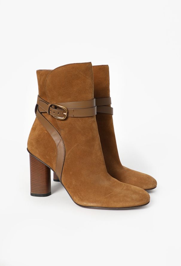 Gucci S/S 2015 Abigail Suede Ankle Boots - 3