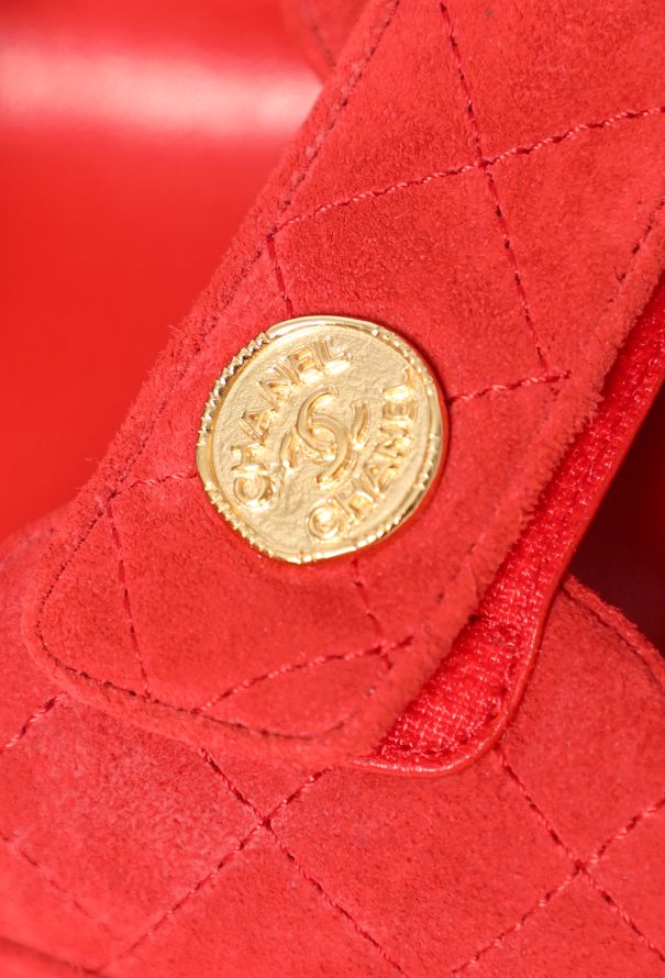 Chanel 2022 Suede 'CC' Dad Sandals - 7 Chanel 2022 Suede 'CC' Dad Sandals - 7