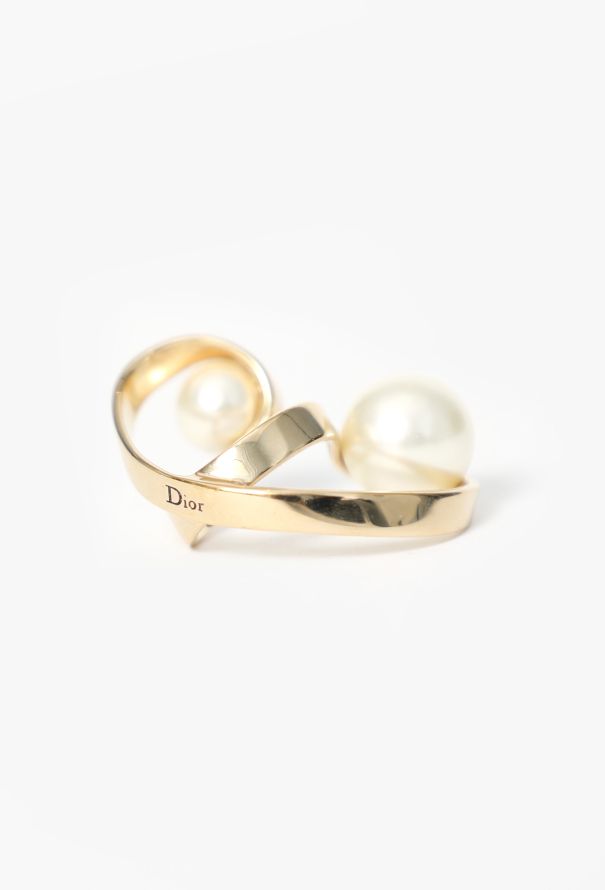 Dior 'UltraDior' Sculpted Pearl Ring - 3