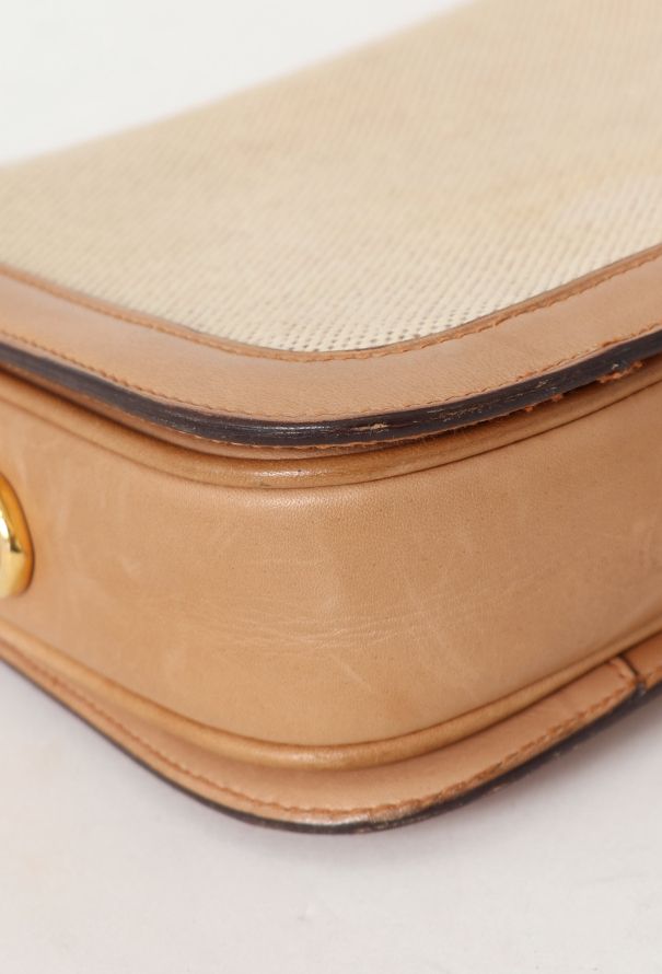 Céline Vintage Canvas Triomphe Shoulder Bag - 6 Céline Vintage Canvas Triomphe Shoulder Bag - 6