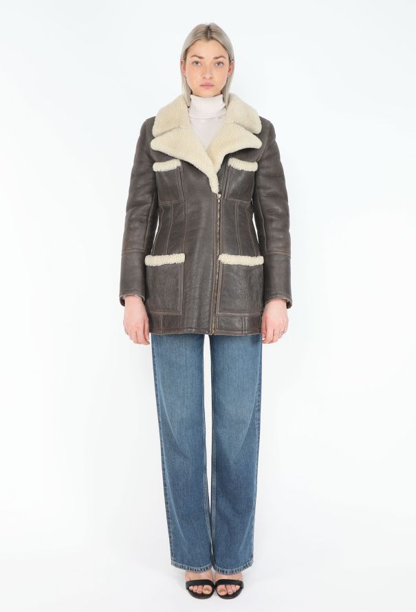 Chanel COLLECTOR F/W 1996 Shearling-Lined Jacket - 3