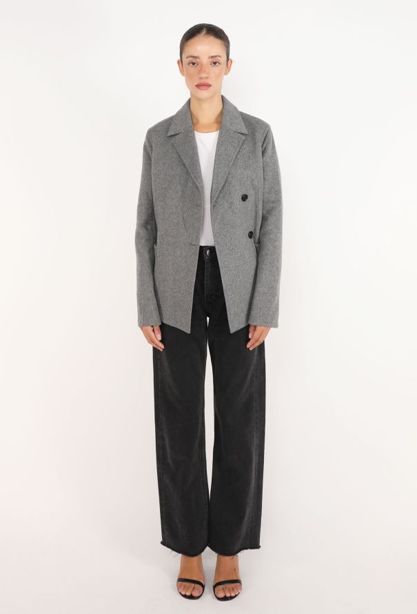 Céline Cashmere Double-Breasted Jacket - 3