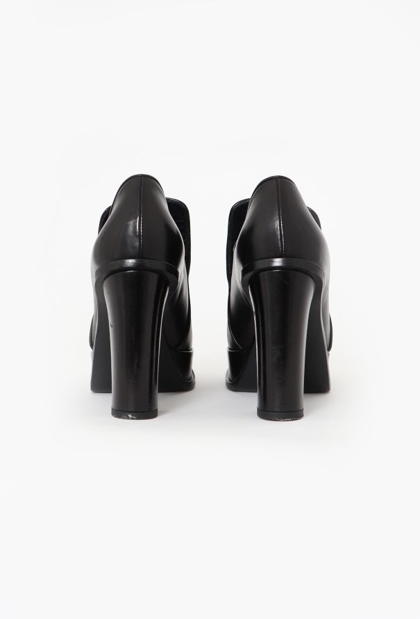 Céline Perforated Loafer Heels - 4