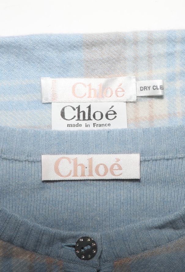 Chloé Rare F/W 1997 Cashmere Cardigan Ensemble - 10