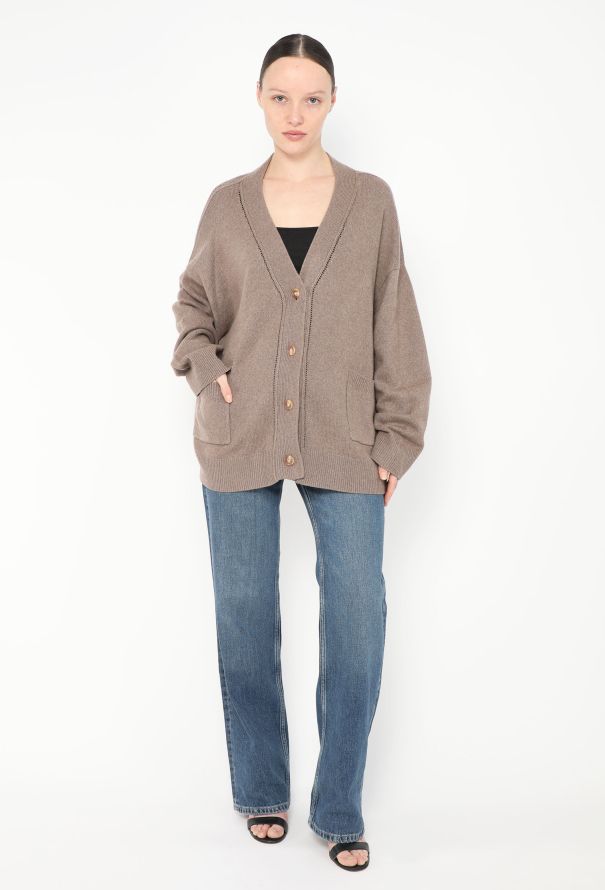 Toteme 2019 Oversized Cashmere Cardigan - 4 Toteme 2019 Oversized Cashmere Cardigan - 4