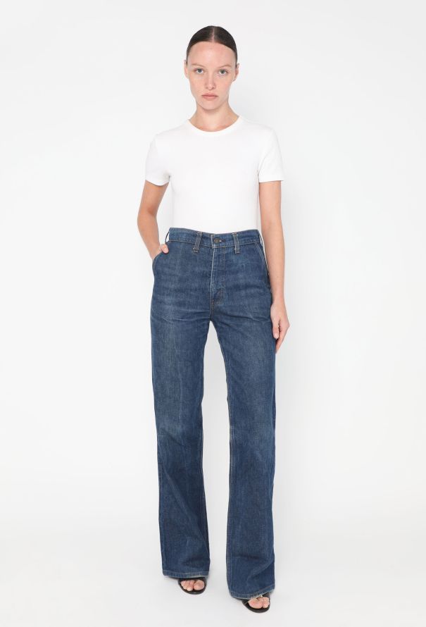 Levi's Late '60s Flared Denim Jeans - 1