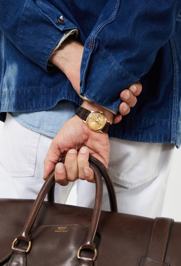 Rolex Rare 1961 18k Yellow Gold Datejust Watch - 2