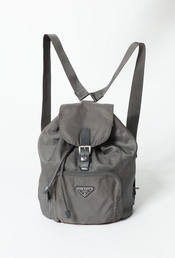 vintage 90s plaid leather mini backpack