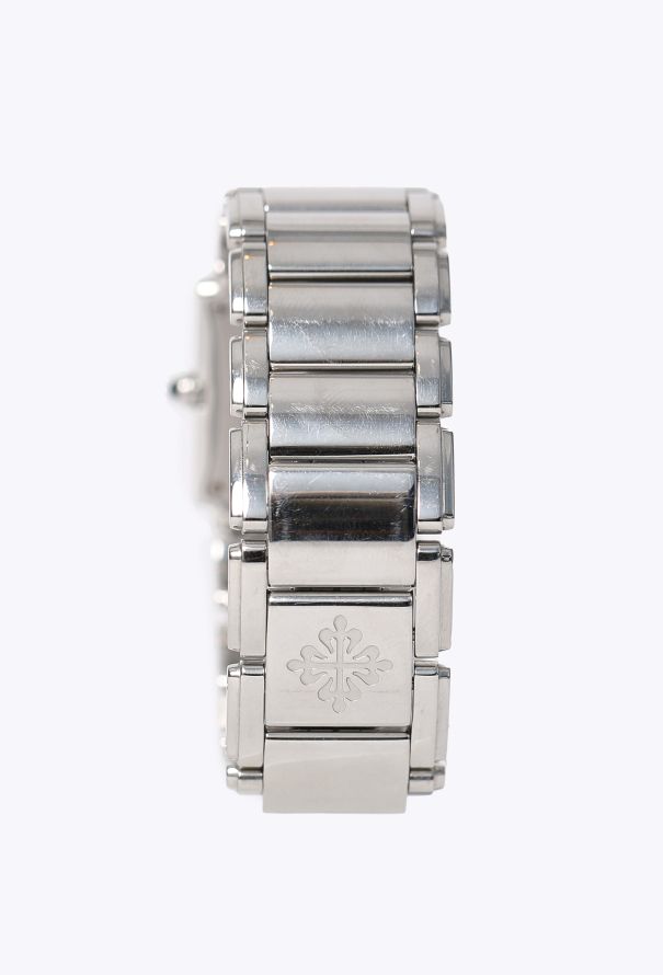 Patek Philippe Vintage Twenty~4 Stainless Steel & Diamond Watch - 5