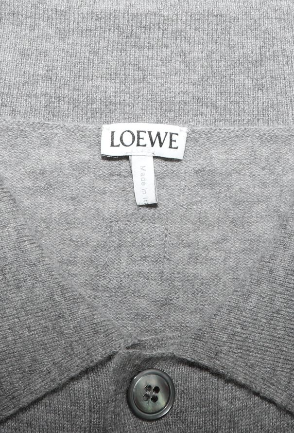 Loewe Collared Wool Knit Cardigan - 5