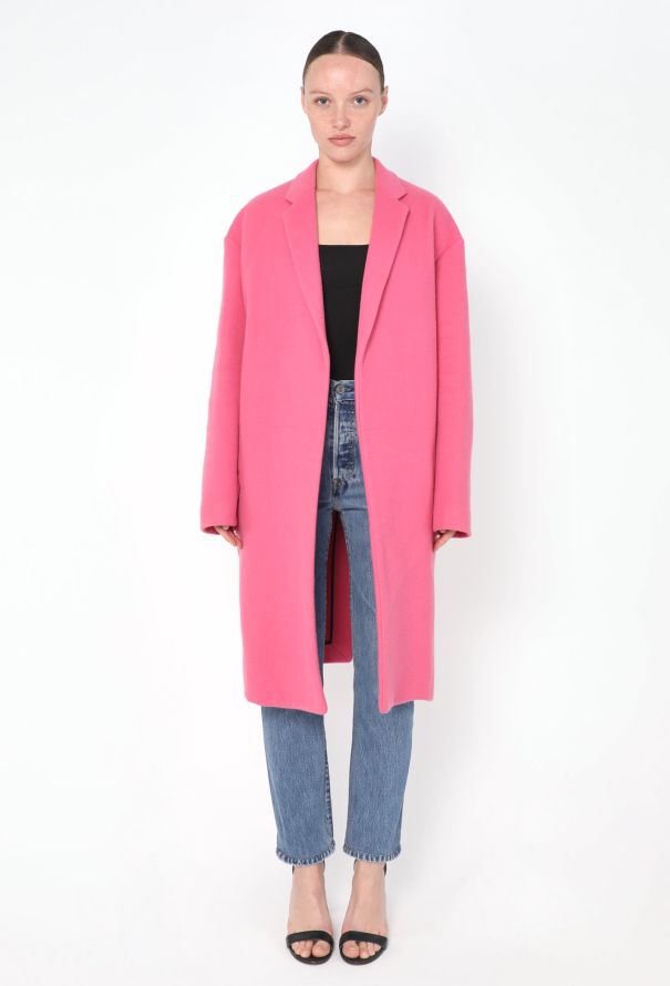 Céline Iconic 2014 Cashmere 'Pharrell' Coat - 1