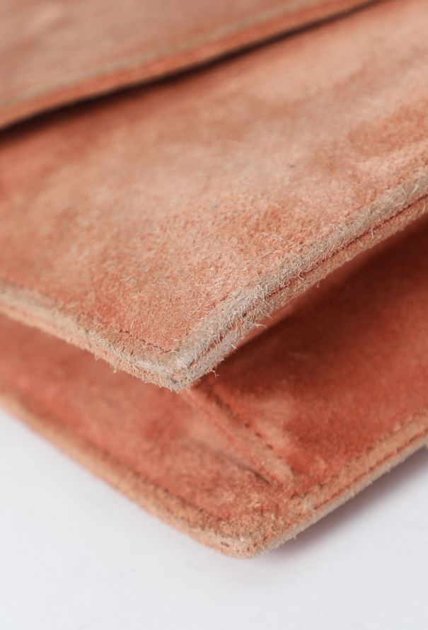 Hermès Vintage Veau Doblis Pan Clutch - 7