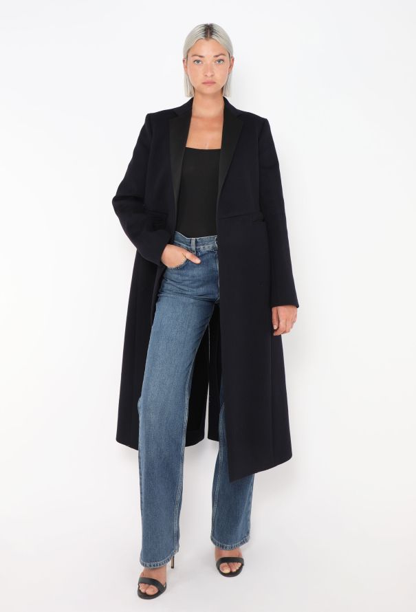 Tailored Cashmere Smoking Coat