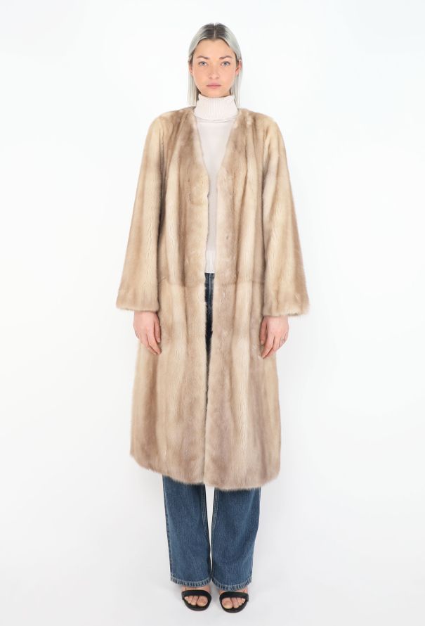 Nereja Upcycled Mink Fur Coat - 1