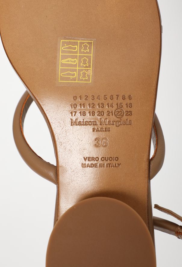 Maison Margiela Open-Toe Tabi Sandals, 2020 - 6